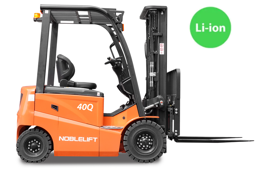 FE4P40Q Series 4-Wheel Pneumatic Lithium Forklift