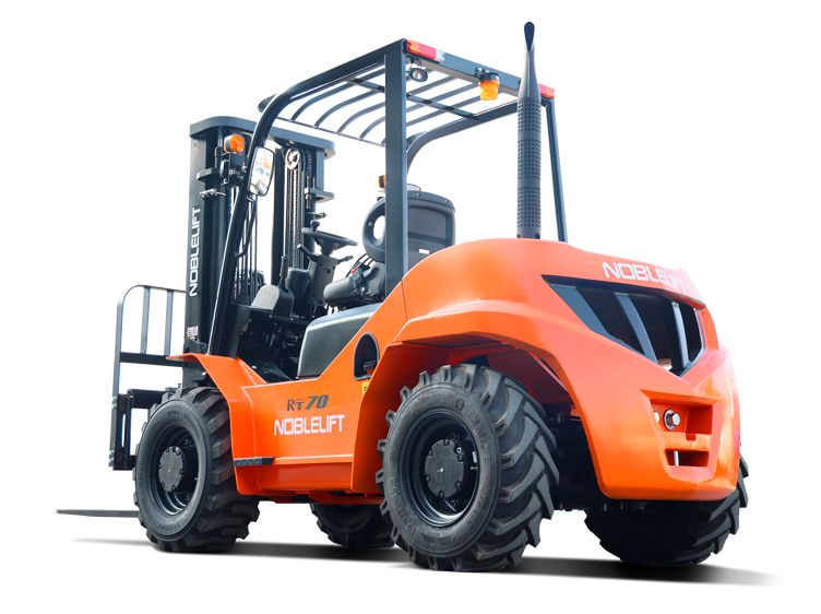 RT Series 2WD/4WD Diesel Rough Terrain Forklift (FD2RT50/70, FD4RT50/70)